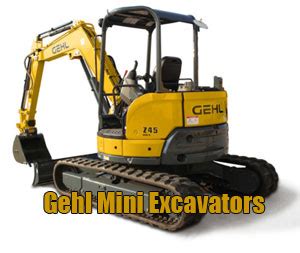 gehl mini excavator tracks|gehl mini excavator models.